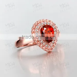 New Arrival in 2015 Latest Design Fashion Gothic Diamond Engagement Ring thumbnail-6