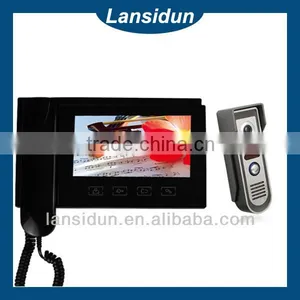 Color Video Door Phone With CE,RoHS,FC,GS,TUV thumbnail-1