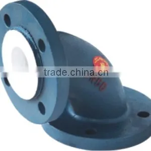 PTFE Lined Elbow 90deg Flange Type thumbnail-2