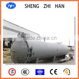 High-temperature Vacuum Electricity Impregnated Wooden Poles Anti-corrosive Equipment for Wood thumbnail-1