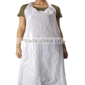 Disposable Spunlace Nonwoven Fabric Apron for Daily Use thumbnail-1