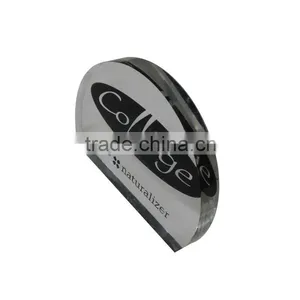 Round Acrylic Company Name/logo Block Customized, High Quality Foshan China thumbnail-1