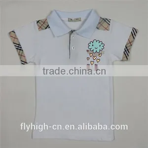 100% Cotton Soft Kid Polo t Shirt Wholesale in China Supplier thumbnail-4