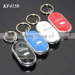 Blister Packing Promotional Electronic Switch LED Light Whistle Key Finder thumbnail-1