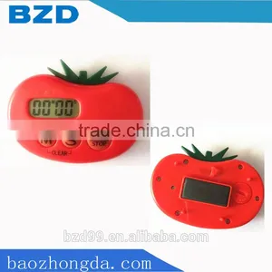 New Style Tomato Orange Fruit Digital Countdown Kitchen Timer / Count Up/down Household Necessary and Promotional Items thumbnail-1