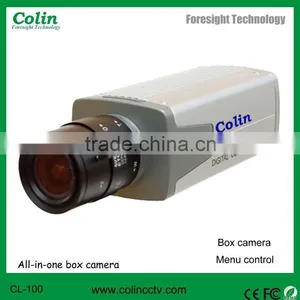 High Resolution All-in-one Box CCTV CCD Camera thumbnail-1