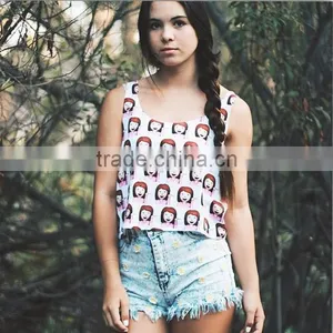 10 Pcs to Buy Factory Direct Sale Fashion Design Women Summer Open Side Emijo Tank Top for Women Fashion Wear thumbnail-4