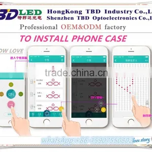 SHOW LOVE --- Mini Led Display for IPhone 6/6s Case With Bluetooth thumbnail-4