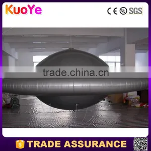 Inflatable UFO Inflatable Silver Helium Flying Saucer Balloon thumbnail-1