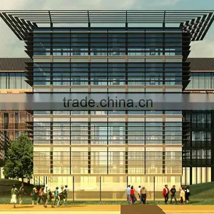 Glazed Aluminum Curtain Wall With All Accessories thumbnail-3
