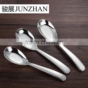 Soup Spoon Stainless Steel 410 of Mirror Polish and Gold Color thumbnail-1