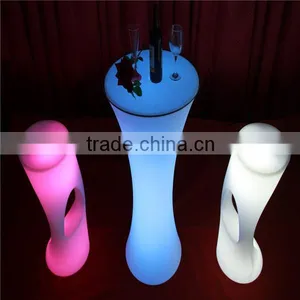 7 Color Led Table Lighted Glow Led Furniture Led Table Led Chair thumbnail-1