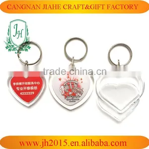 Shoes Shape China Factory Personlaized Promotional Custom Double Side Printing Acrylic Key Ring thumbnail-4