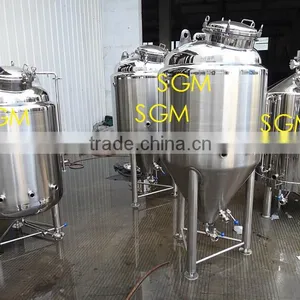3bbl Stainless Steel Conical Fermenter/Jacket Fermenter/Beer Fermentation Tank thumbnail-1