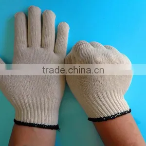 2014 Cotton Gloves for Construction With High Quality thumbnail-1