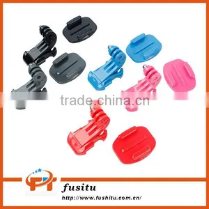 Flat 3M Adhesive Mount and J-Hook Buckle With 3M Sticker for GoPro Hero 4/3+/3 thumbnail-1