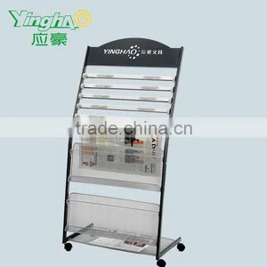 5 Tier Newspaper Stand Rack thumbnail-1