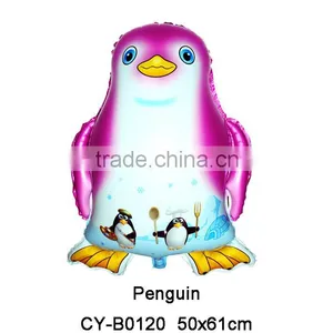 2016 Different Color Penguin Shaped Foil Balloon Helium Aluminium Balloon thumbnail-3
