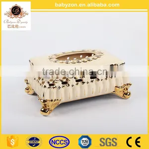 Factory Direct Selling Gold Flower Vase for Home Decoration Gift Ceramic Vase thumbnail-6