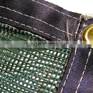Top Quality Custom Made 6' x 8' Sun Shade Mesh Tarps,Mesh Cargo Cover thumbnail-1