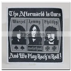 Custom Pvc Rubber Jeans Patch Wholesale,custom Embroidery Woven Patches for Clothing thumbnail-1