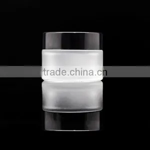 20.30.50g Cosmetic Bottle Glass Empty Jar for Face Cream Cosmetic Glass Jar Amber Clear Jars thumbnail-1