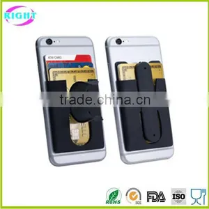 Silicone Card Holder Adhesive Back Stick Card Holder thumbnail-1