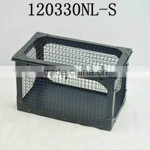 Shabby French Chic Garden Storage Wire Box thumbnail-1