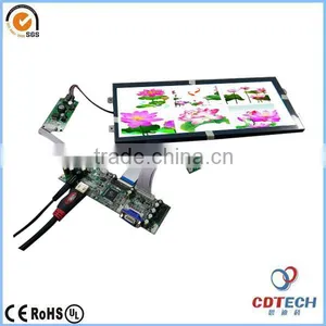 Bar Type Reliable Bus Internal Ads Stretched Digital Signage LCD thumbnail-1