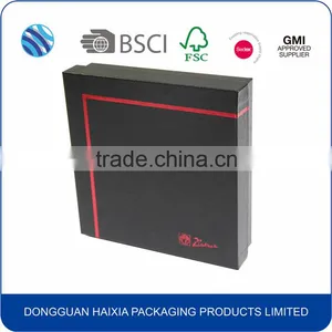 High Quality Competitive Price Custom Black Paper Gift Pen Box thumbnail-6