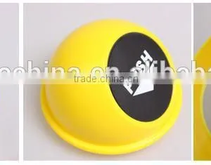 HOT Round Plastic Mini Smart Car Dustbin With Cover thumbnail-3