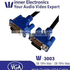 2013 Hong Kong Exhibition Product: VGA Monitor Cable With Two Ferrites thumbnail-1