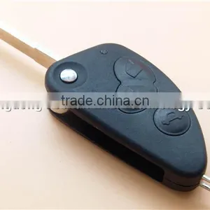 3 Button Folding Car Key Blank For Alfa Romeo Remote Control Flip Key Shell thumbnail-2
