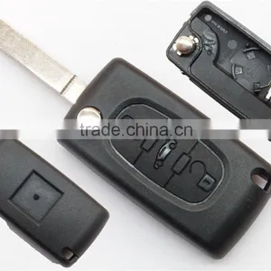 Hot Sale Peugeot 307 Car Key Cover 3 Buttons for Key Blank thumbnail-2