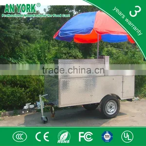 HD-21 Fiber Glass Hot Dog Cart Pearl Pannel Hot Dog Cart Hot Dog Cart for USA Standard thumbnail-4