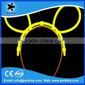 Hot Carnival Party Glow Hairclip Glow in the Dark Hair Band thumbnail-1