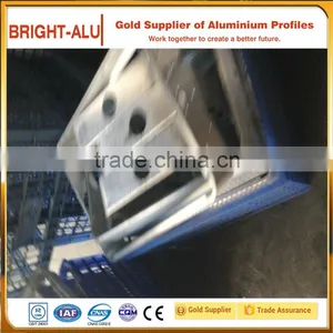 Light Weight Black and White Natural Anodized Bending Aluminium Section According to Your Drawing thumbnail-4