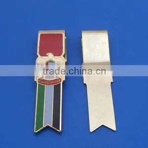 UAE Falcon and Flag Colored Metal Book Mark thumbnail-1