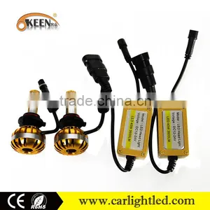 KEEN Universal High Power Led Lamp 12V 40W 9005 Led Headlight Bulb Yellow Case Car Head Light Bulb 3600lm thumbnail-4
