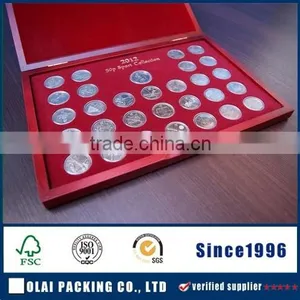 Luxury Souvenir Medal Box Money Safe Box Coin Box thumbnail-1