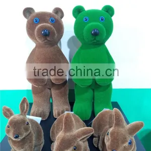 Low Cost Popular Lovely Artificial Moss Animal for Table Decoration thumbnail-1
