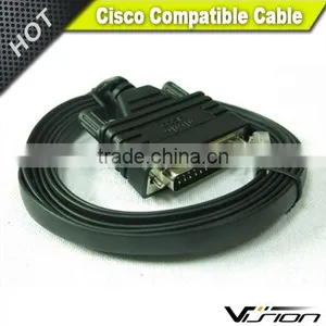 Cisco DB25 to RJ45 CAB-CONAUX Modem/Console Cable, 72-3663-01 thumbnail-5