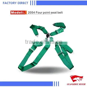 High Quality Hot Selling 4-Point Racing Seat Belt Harness (Green) thumbnail-1