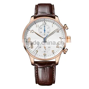 2016 Fashion Genuine Leathered Watch Men Designers Watches thumbnail-1