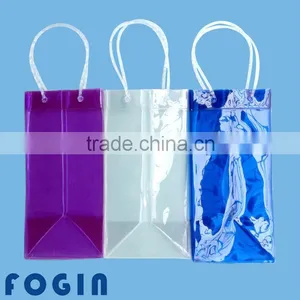 Shining Color Pvc Wine Bag Customized Design Factory thumbnail-1