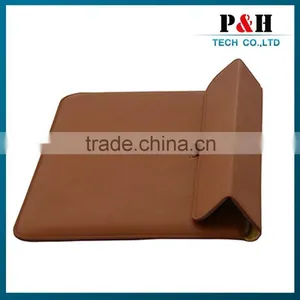 Premium Quality PU Leather Book Cover Case for Macbook 12inch thumbnail-4