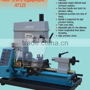 Mini Multi Function Lathe-drilling-milling Machine AT125 thumbnail-1