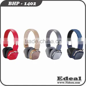 2015 Metal Wireless Bluetooth Headphone With Mic / Bluetooth Earphone BSCI Supplier thumbnail-1