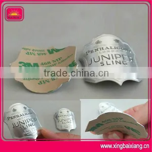 Various Design and High Quality Shiny Metal Logo Nameplate Sticker thumbnail-2