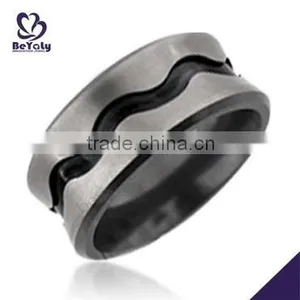 2015 Cheap Price Jewelry 316l Stainless Steel Alphabet Ring Design thumbnail-1